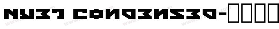 Nyet Condensed字体转换